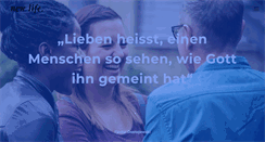 Desktop Screenshot of newlifebern.ch
